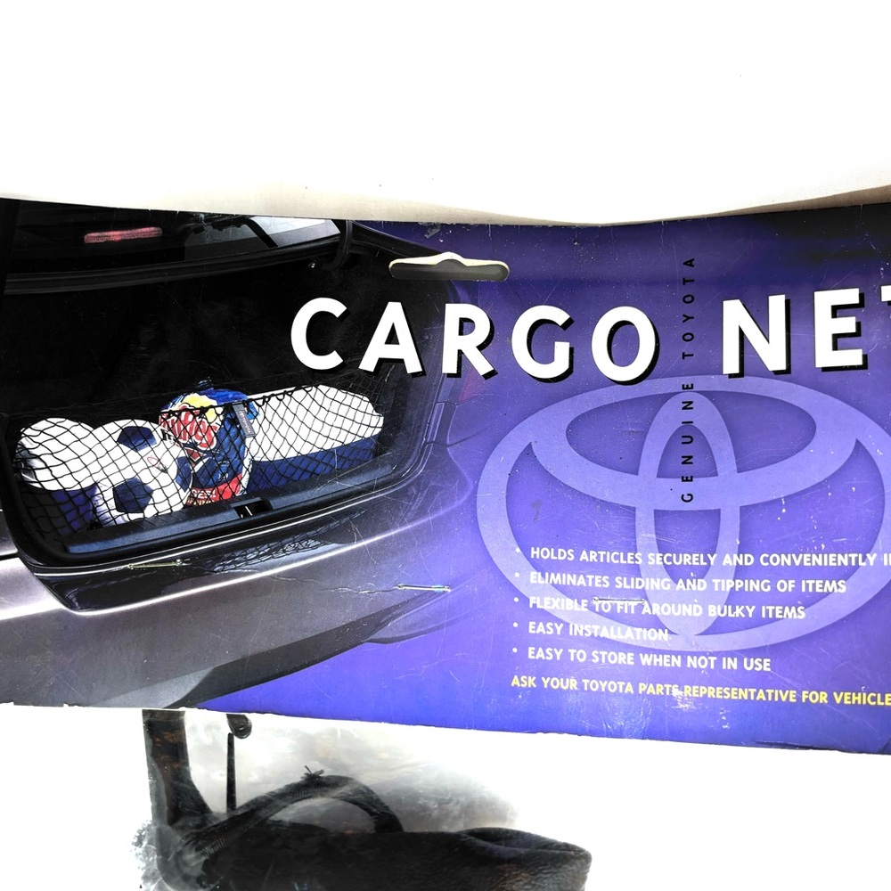 Toyota Black Cargo Net for PT347-42190 2019-2025 New in Package SR001